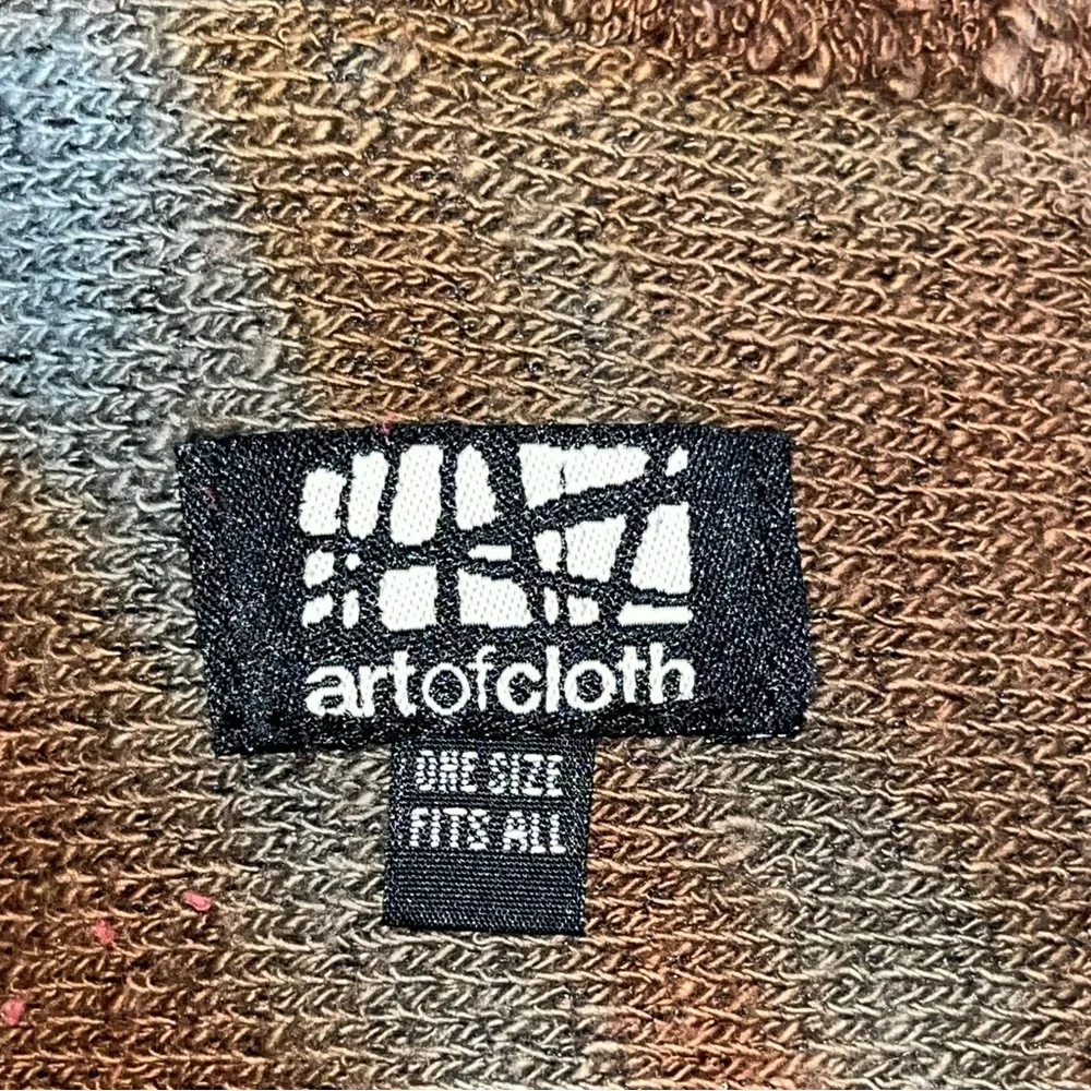 Art of Cloth Multicolor Gradient Women's Duster Sweater - Picture 2 of 4